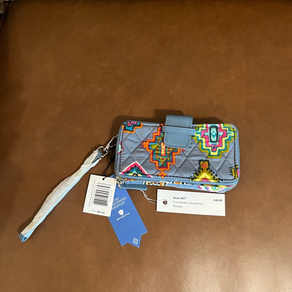 Colorful Quilted Smartphone Wallet